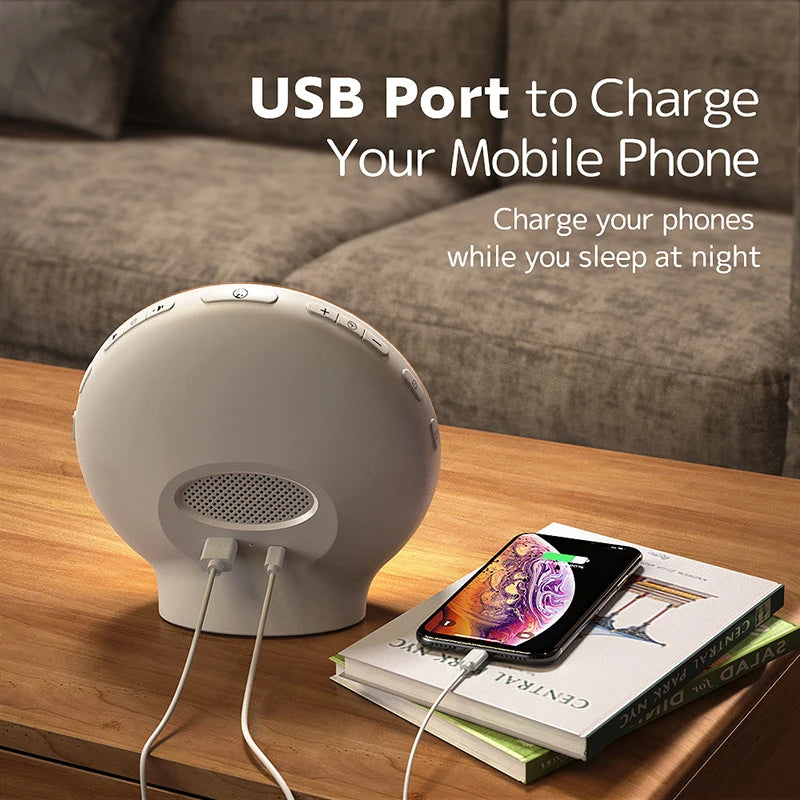 Wake Up Light Alarm Clock with Sunrise/Sunset Simulation Dual Alarms FM Radio Nightlight 7 Colors Natural Sounds Snooze Beauty World Shop