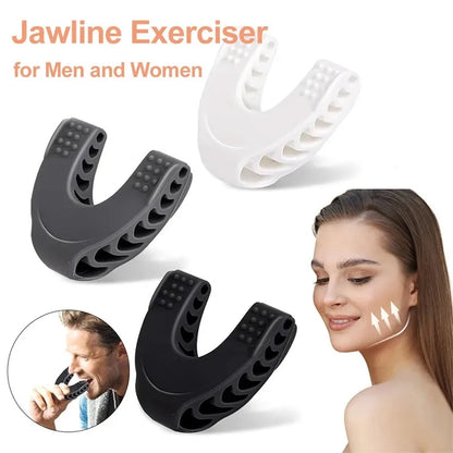 U Shape Jaw Exerciser New Facial Pop N Go Mouth Jawline Face Fitness Muscle Chew Ball Bite Breaker Training Equipment Beauty World Shop