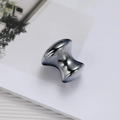 Gua Sha Face Massage Beauty Tool Mushroom Shape Terahertz Energy Stone Guasha Scraping Facial Massager for Spa Body Relaxing Beauty World Shop