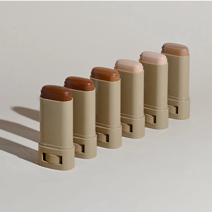 Foundation Skin Tint Balm Skin Tint Stick Waterproof Nourishing Solid Tinted Serum  Face Tinted Face Contour Stick Makeup Beauty World Shop