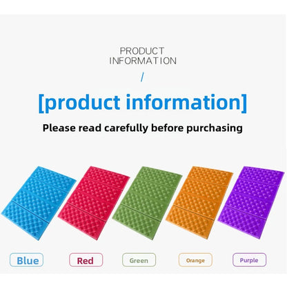 Camping Foam Pad Waterproof Foam Seat for Picnic Hiking Backpacking Mountaineering Trekking Stadium Bleachers Outdoor Beauty World Shop