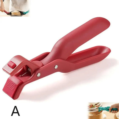 Anti-Scalding Dish Plate Gripper Clips Tongs Clamp Holder for Moving Hot Plate or Bowls Out from Pot Microwave Oven 1/2pcs Beauty World Shop