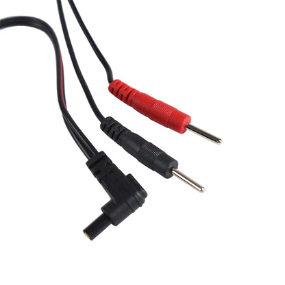 Electrode Lead Wires TENS Conductive Standard Pin for Ems Massage Electrode Pad Standard Pin  Digital Tens Machine Health Care Beauty World Shop