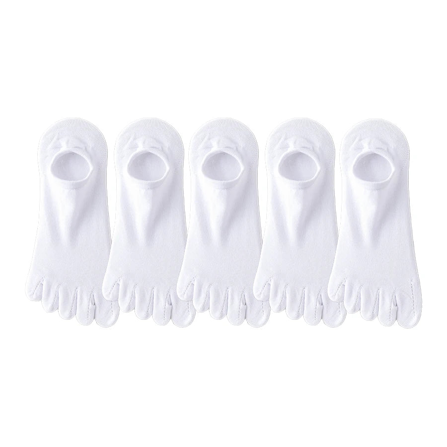 5 pairs of yoga toe socks for women, suitable for Pilates, ballet, dance, and barefoot Beauty World Shop