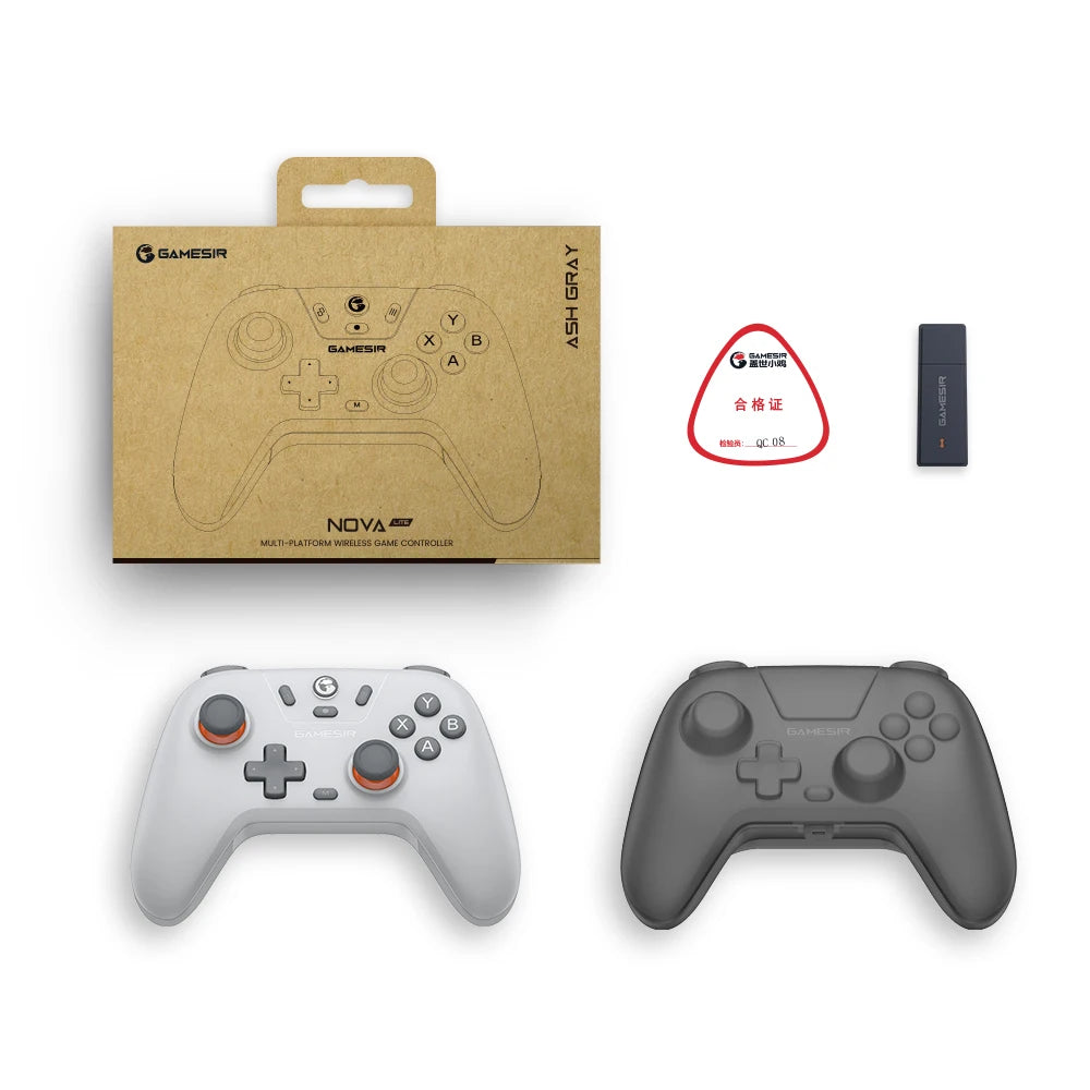 GameSir Nova Lite Wireless Gamepad Controller with Bluetooth, Dongle, Wired for Switch, Android, IOS, PC & Steam Games Beauty Fashion