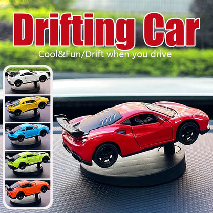 Drifting Car Model dashboard Swing Moving cool sports racing ornaments dash interior accessories decor items fun decorations men Beauty World Shop