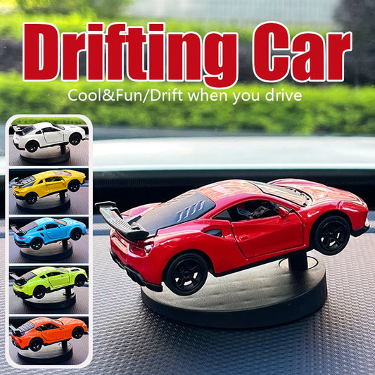 Drifting Car Model dashboard Swing Moving cool sports racing ornaments dash interior accessories decor items fun decorations men Beauty World Shop