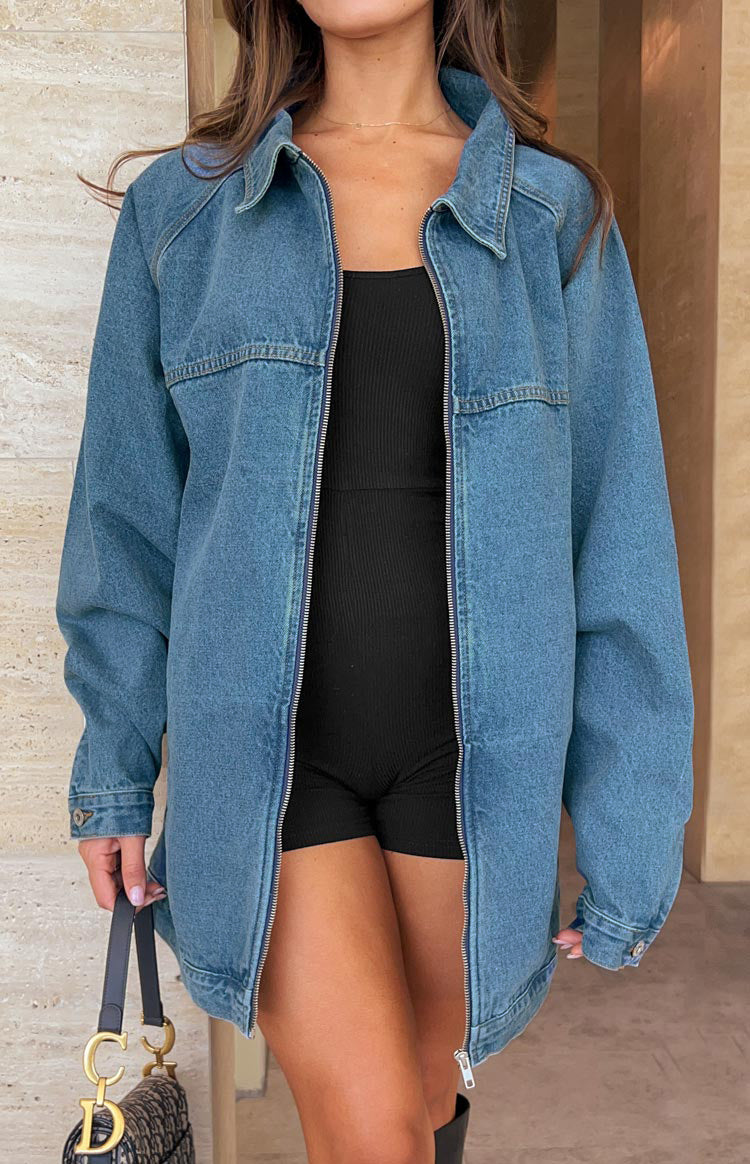 Sally Blue Oversized Denim Jacket BB Exclusive
