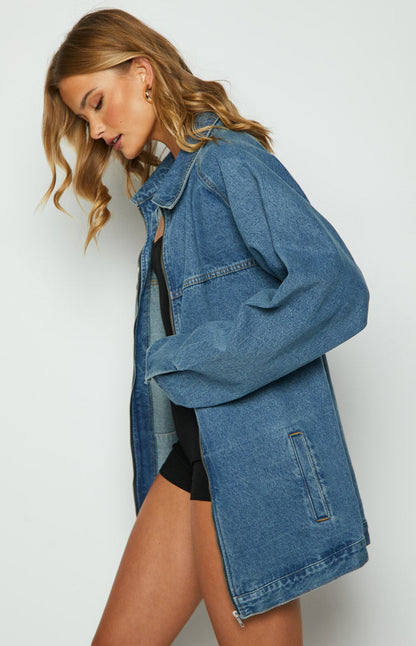 Sally Blue Oversized Denim Jacket BB Exclusive