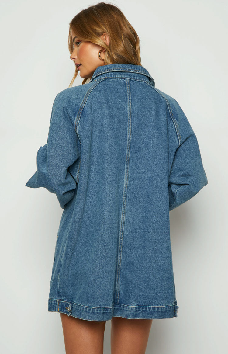 Sally Blue Oversized Denim Jacket BB Exclusive