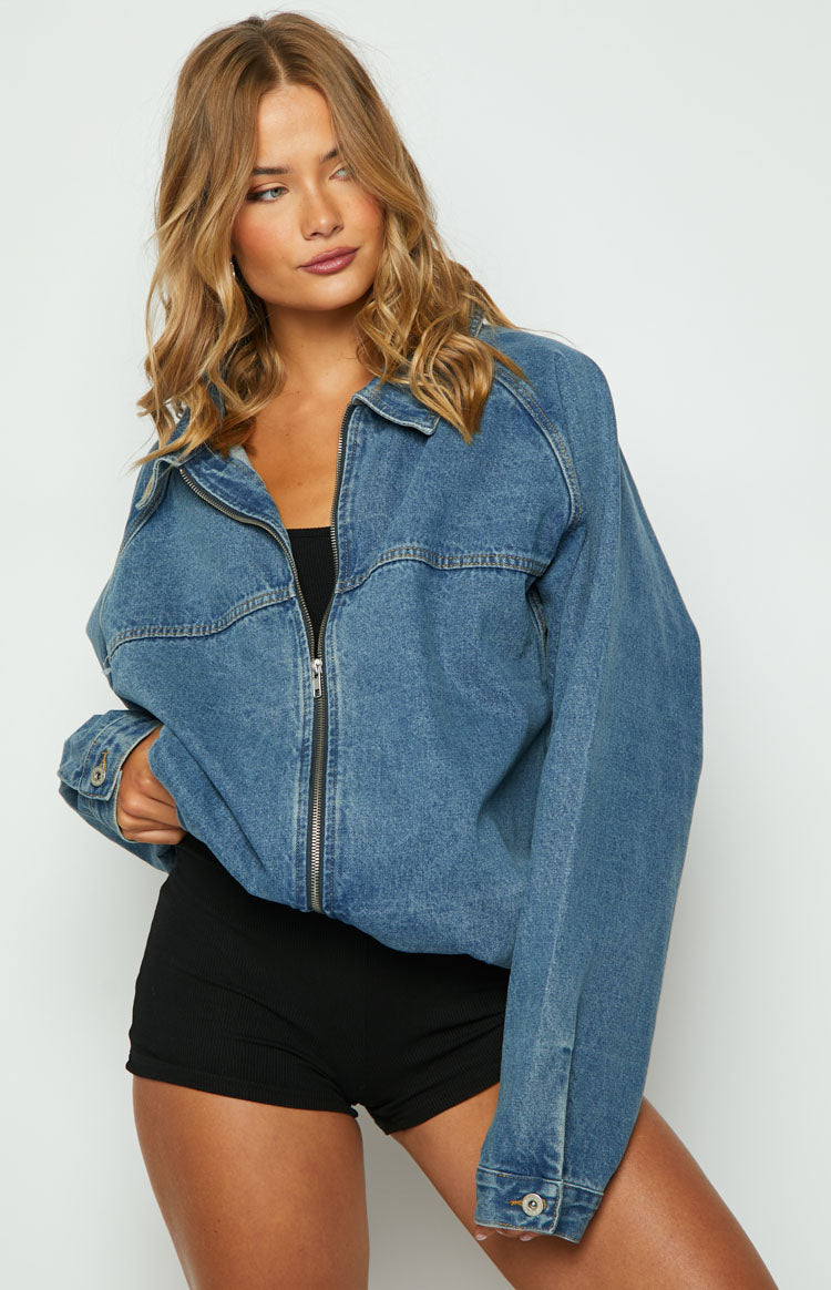Sally Blue Oversized Denim Jacket BB Exclusive