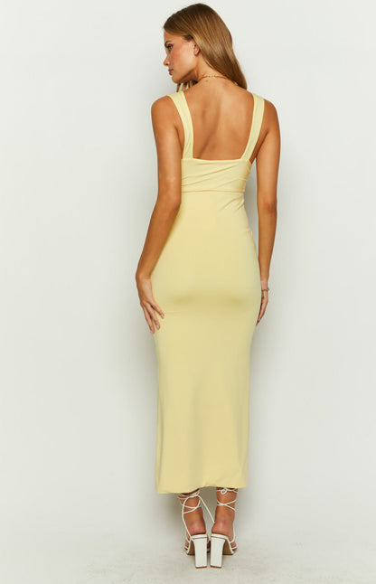 Samira Yellow Maxi Dress BB Exclusive