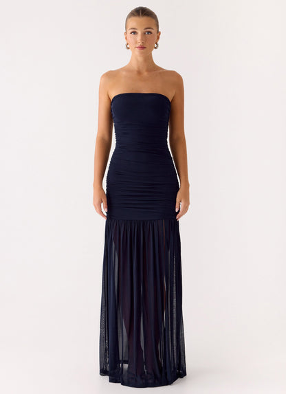 Savaya Maxi Dress - Navy Peppermayo Exclusive