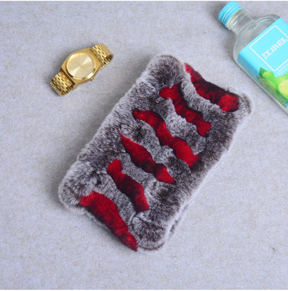 Women Handmade Stretch 100% Real Rabbit Fur Scarf Knit Genuine Rex Rabbit Fur Headbands Girls Natural Rabbit Fur Ring Scarves Beauty World Shop