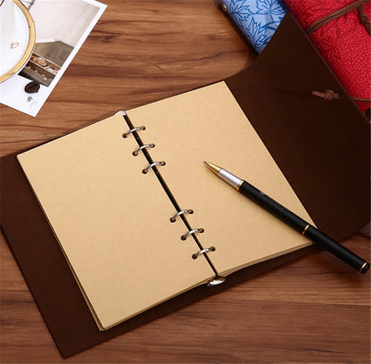 45 Sheets A5 A6 A7 Loose Leaf Notebook Refill Spiral Binder Inner Page Line Blank craft  Grid Inside Paper Stationery Beauty World Shop