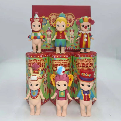 Sonny Angel Circus Series Blind box Action Figures Cute Mysterious Surprise Toy Anime Model Doll Child Christmas Gift Beauty World Shop