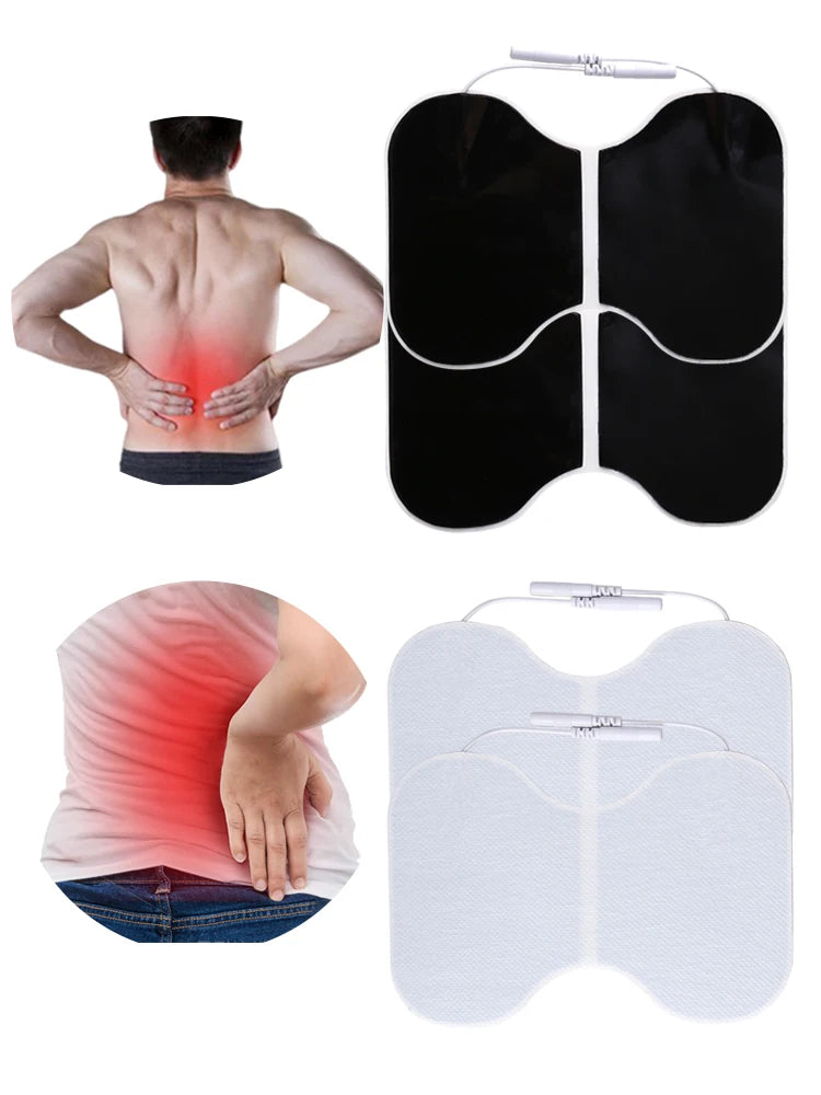 Waist EMS Electrode Pads Self Adhesive Conductive Gel Patch for Pulse Massager Electric Muscle Stimulator Replacement Accessory Beauty World Shop