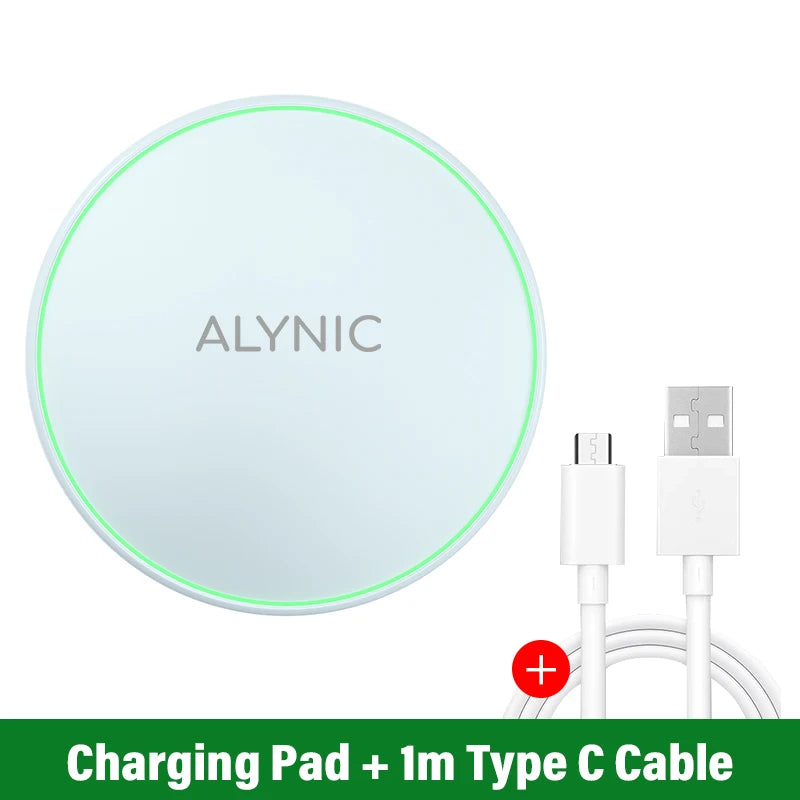 30W Wireless Charger For iPhone 15 14 13 12 X Pro Max Induction Fast Charging Pad Dock Station For Samsung S23 S22 Xiaomi Huawei Beauty World Shop