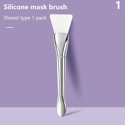 Silicone Facial Mask Brush Soft Hair Facial Mask Brush Brush Applicator For Facial Mask Beauty Salon Brushes Makeup Tools Beauty World Shop