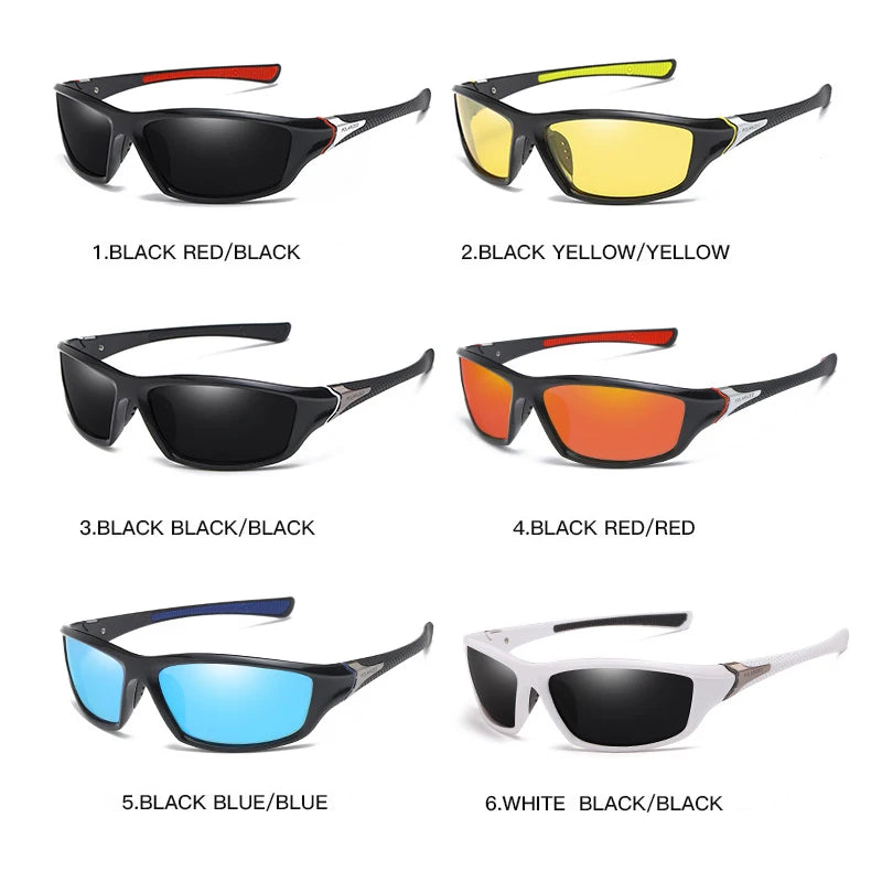 Polarized Sports Cycling Fishing Running Sunglasses Rayed Sun ciclismo Goggles Outdoor Polarized Sunglasses Men Women Eyewear Beauty World Shop