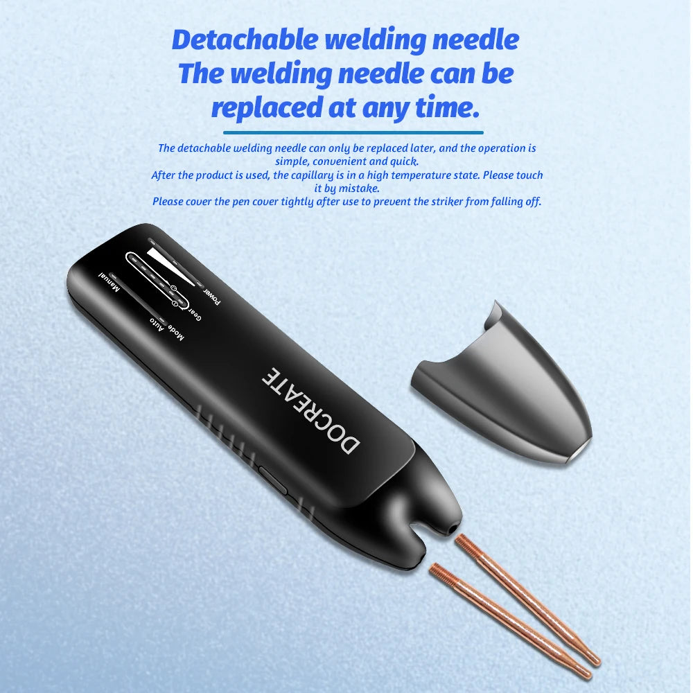 Handheld Spot Welder DIY Adjustable Portable Digital LED Display Color Screen Welding Automatic Trigger for 18650 Battery Beauty World Shop