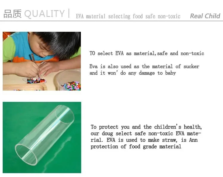 500pcs 5mm Hama Beads Perler Fuse Iron Beads GREAT KID FUN.Diy Intelligence Educational Toys Puzzles Beauty World Shop
