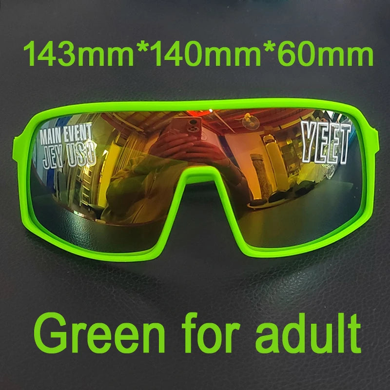 Jey Uso YEET Sunglasses Sports Shades MAIN EVENT Blue Glasses Bloodline USOS RARE Colors Motorcycle Glasses Beauty World Shop