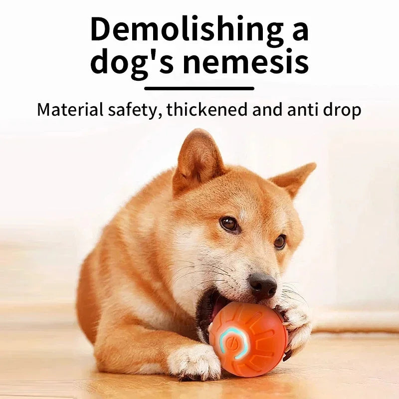 Smart Dog Toys Ball Electronic Interactive Pet Toy Moving Ball USB Automatic Moving Bouncing for Puppy Birthday gift Cat Product Beauty World Shop