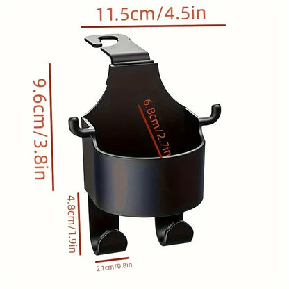 Car Supplies Seat Back Storage Rack1/2Multifunctional cup holder storage box with hookPPMaterial Beverage Phone Holder Car Mount Beauty World Shop