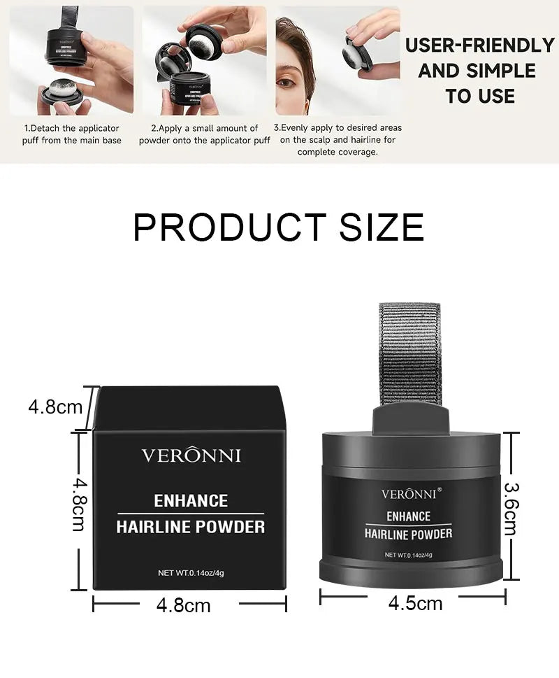14 Color Hair Line Powder Black Root Up Natural Instant Waterproof Hairline Shadow Concealer Coverage Paint Repair Fill In Hair Beauty World Shop