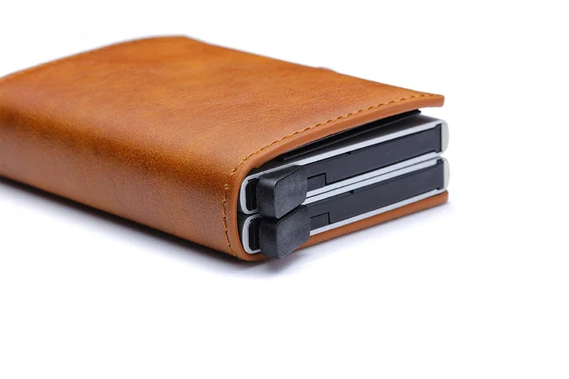 Anti Rfid Carbon Fiber Credit Card Holder Mens 14 Bank Cardholder Case Wallet Metal Minimalist Wallet Money Bag Male Purses Beauty World Shop