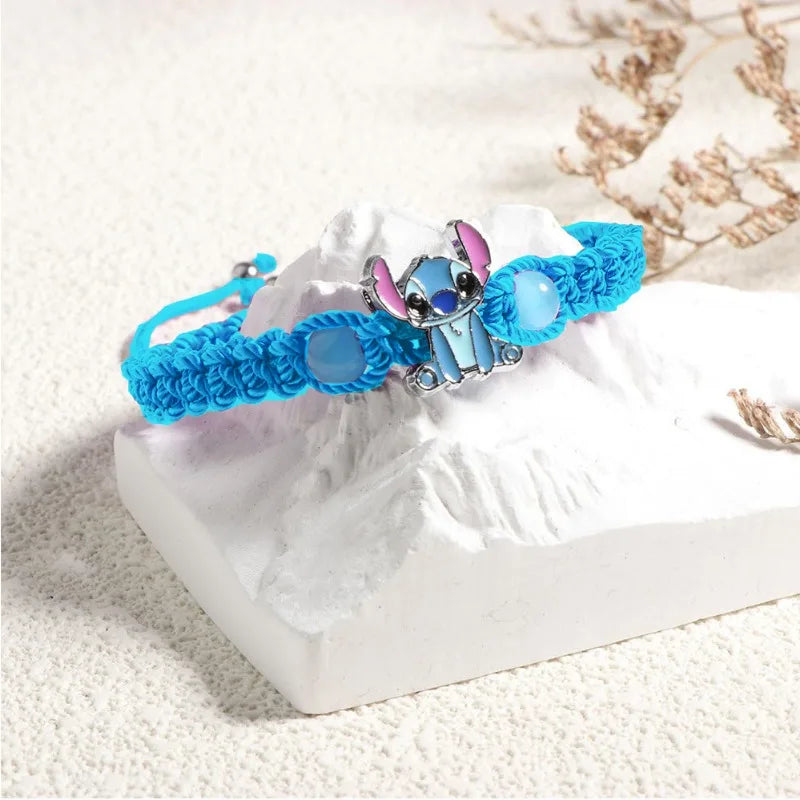 Disney Lilo & Stitch Cartoon Wristband - Cute Anime Print Wristband for Kids & Girls, Christmas Gift Beauty World Shop