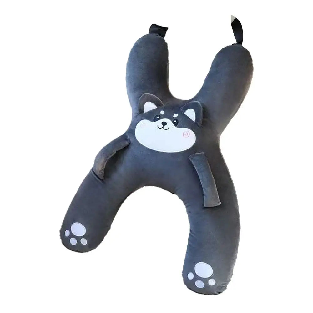 1Set Car Cute Cartoon Pillow Car Mounted Child Sleeping Pillow Car Removable Comfortable Breathable Headrest Lumbar Support Beauty Trend Shop