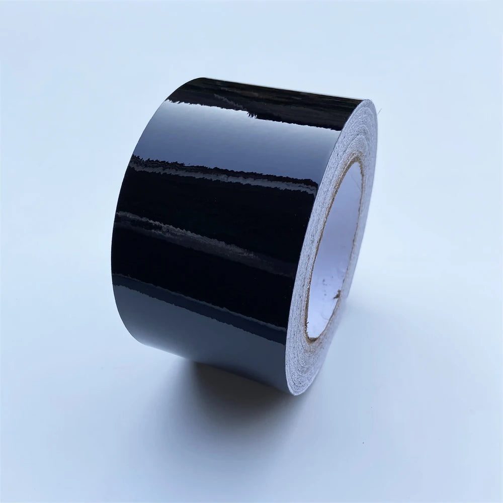 Glossy Black Vinyl Wrap Strip Tape Car Wrap Foil For Window Trim Door Protection Film Beauty World Shop