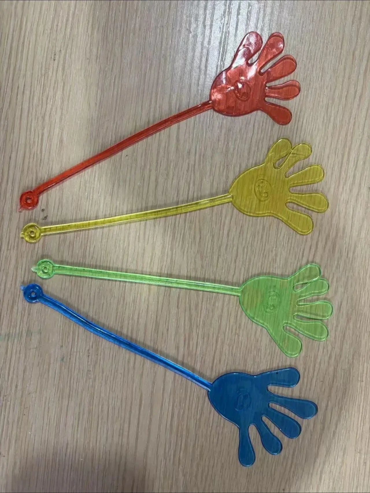 Funny Sticky Hands Toy 5-50 Pcs Elastic Slap Palm Squishy Kids Party Favors Novelty Gift Supplies for Children Beauty Fashion