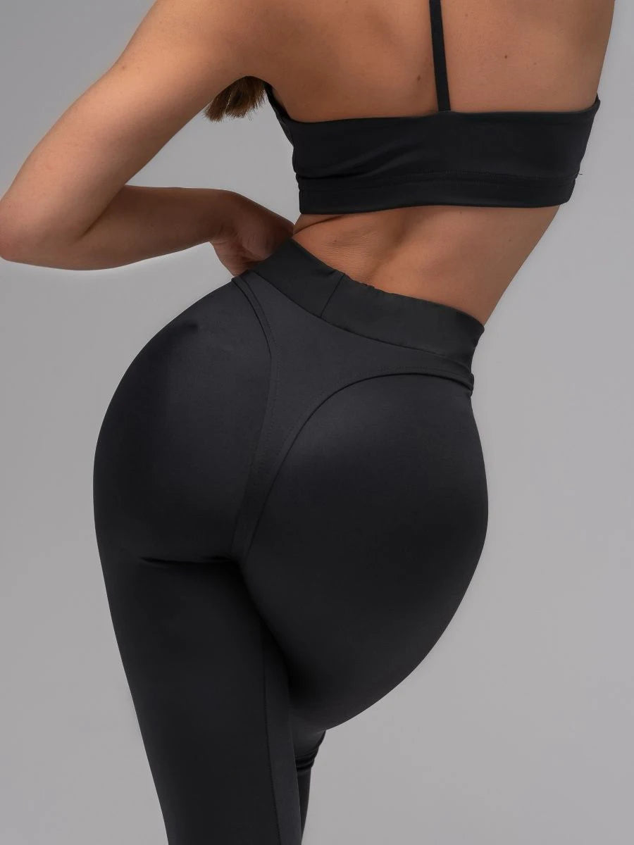 2024 Black Sexy High Waist Scrunch Butt Yoga Leggings Thick Workout Butt Lifting Plus Size Tights Yoga Pants For Women Beauty World Shop