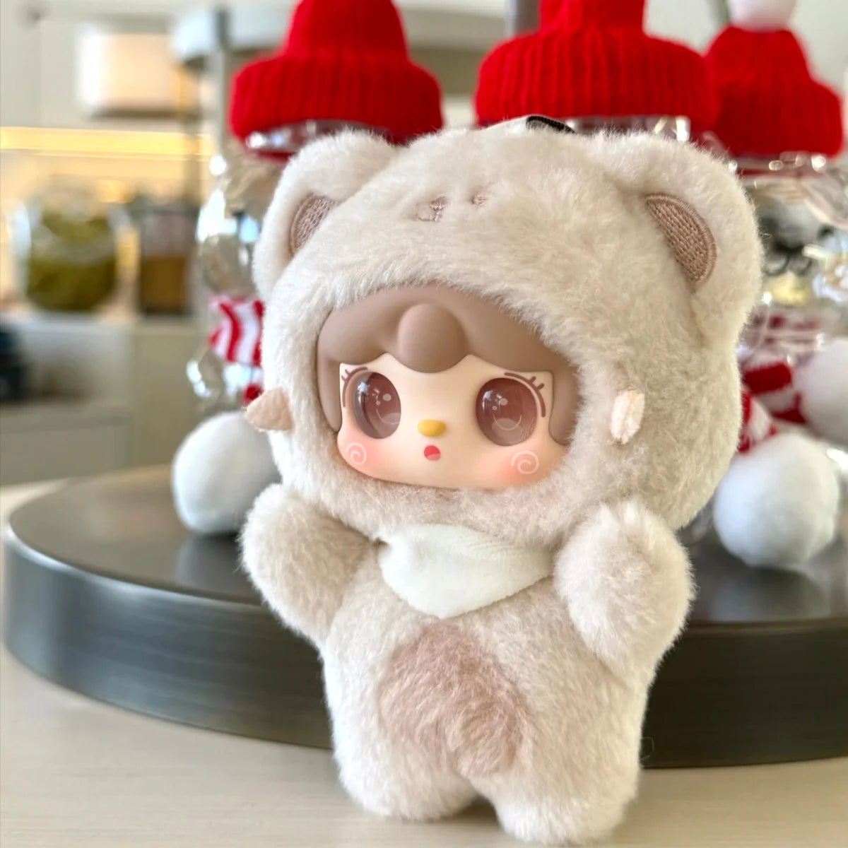 Yooki V4 Plush Take A Bite Of Bear Series Cute Plush Pendant Blind Box Desktop Ornament Toy Anime Guess Doll Mystery Box Gifts Beauty World Shop
