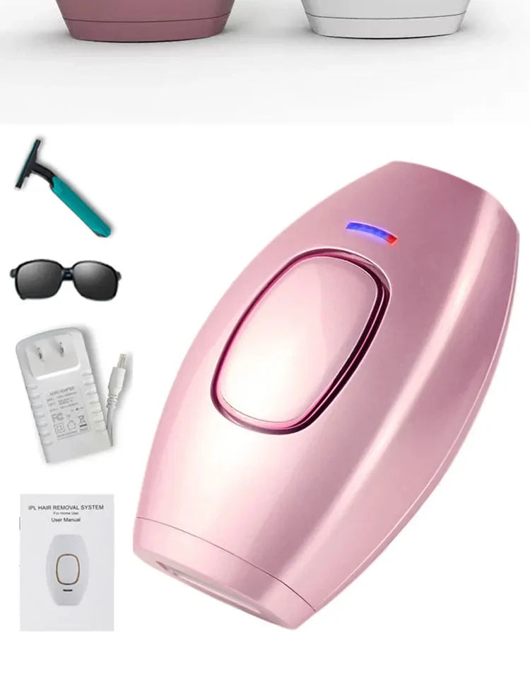 Body Bikini IPL 500,000 Flash Depilator Pulses Permanent Laser Epilator Painless For Women Hair Removal Home Use Devices Beauty World Shop
