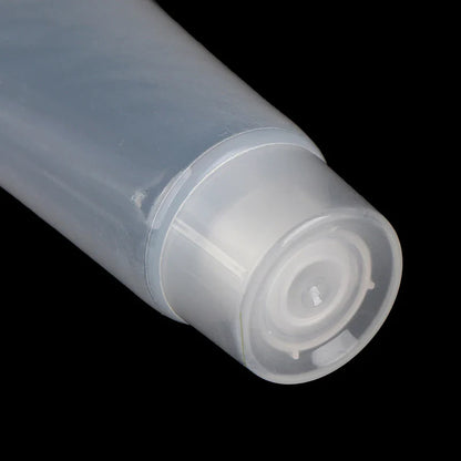 5pcs Squeeze Lotion Container Refillable Bottle Travel Pack Empty Matte Clear Tube Cosmetic Cream Lotion Shampoo Bath Beauty Trend Shop