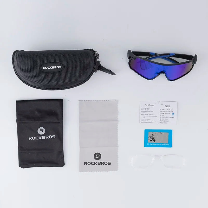 ROCKBROS Cycling Polarized Glasses MTB Road Bike Sunglasses UV400 Bicycle Sun Protection Light Unisex Bike Sports Equipment Beauty World Shop