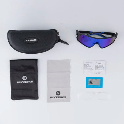 ROCKBROS Cycling Polarized Glasses MTB Road Bike Sunglasses UV400 Bicycle Sun Protection Light Unisex Bike Sports Equipment Beauty World Shop
