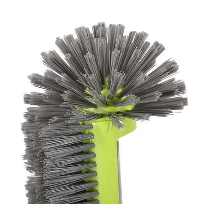 17.5" Heavy Duty Aluminum Pool Brush Head With 7 Rows Nylon Bristles For Pool Wall Steps Corner Cleaning Beauty World Shop