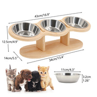 3 cat bowls