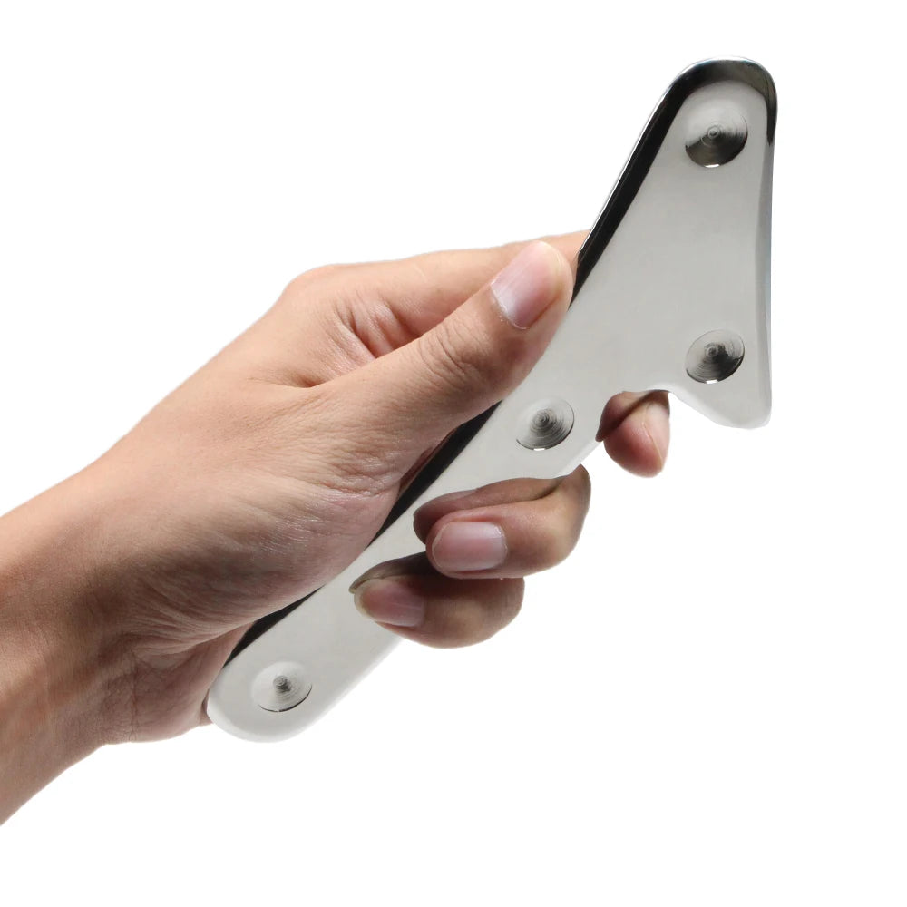 1PCS Stainless Steel Gua Sha Scraping Massage Tool IASTM Tools Great Soft Tissue Mobilization Tool Beauty World Shop
