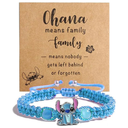 Disney Lilo & Stitch Cartoon Wristband - Cute Anime Print Wristband for Kids & Girls, Christmas Gift Beauty World Shop