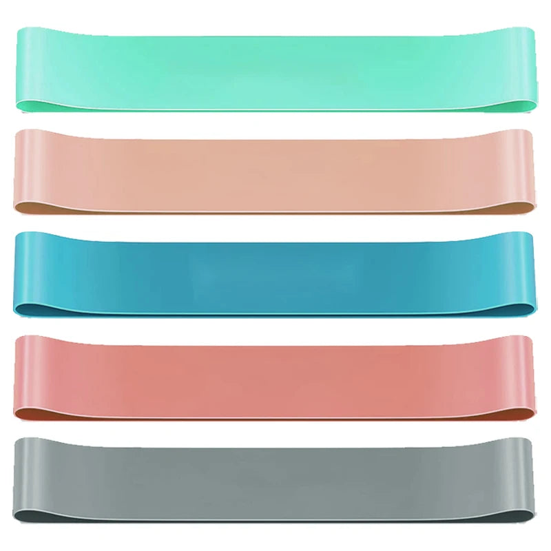 Different Resistance Bands Yoga Band Fitness Exercise Training Hip Tension Band Leg Squat Dance Elastic Loop Stretch Band Beauty World Shop