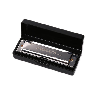 Harmonica Key of C 10 Hole Diatonic Harmonica C with Case for Beginner Students Kids Gift with Case Beauty World Shop