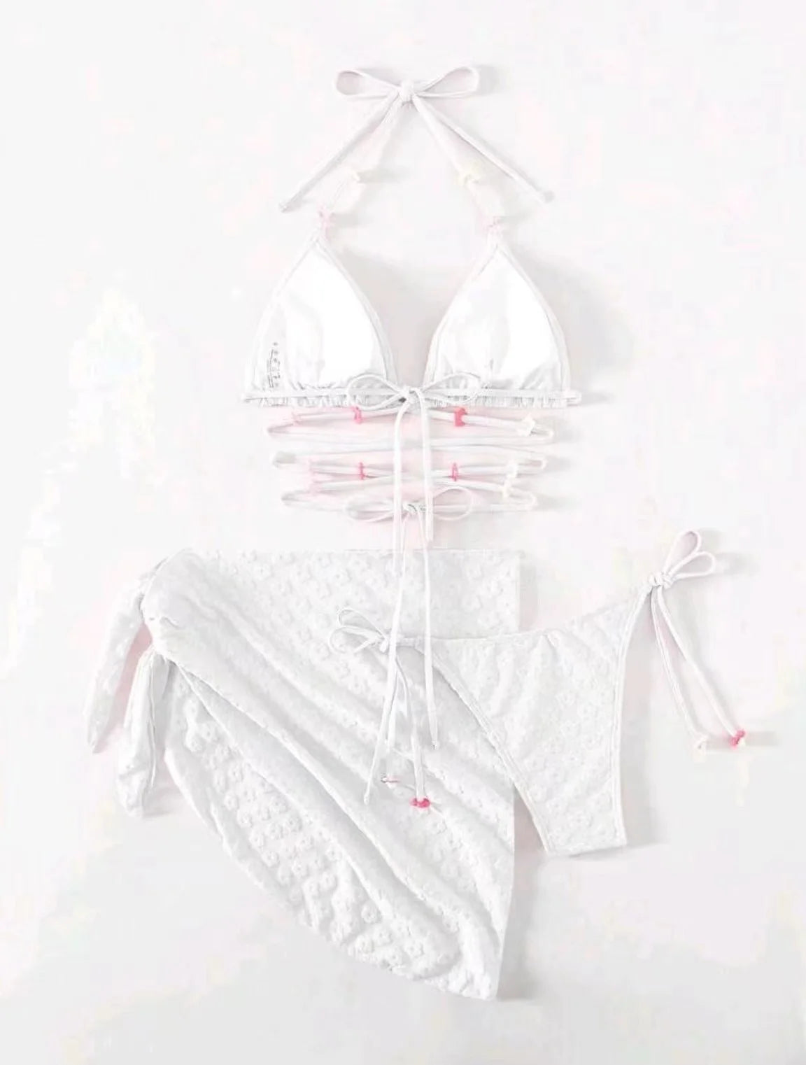 Pink Sexy Bikinis Swimsuits Women's Swimwear Push Up Female Beach Swimming Wear Girls Bathing Suits Brazilian Bikini Pool Bather Beauty World Shop
