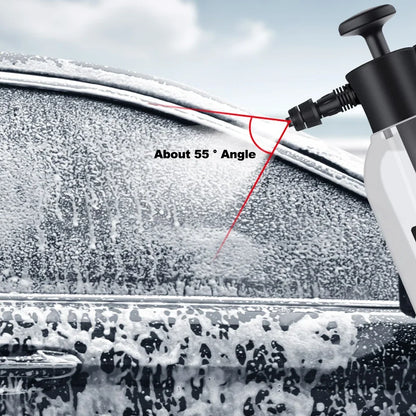 2L Foam Sprayer Car Wash Hand-held Foam Watering Can Air Pressure Sprayer Plastic Disinfection Water Bottle Car Cleaning Tools Beauty World Shop