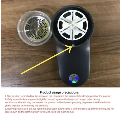 HOMEFISH LED Digital Electric Lint Remover USB Rechargeable Fabric Shaver for Sweater Clothing Pellet Fluff Remover Dropshipping Beauty World Shop